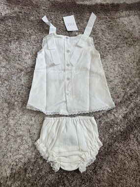 Paz Rodriguez Conjunto vestido corto + braga PAZ